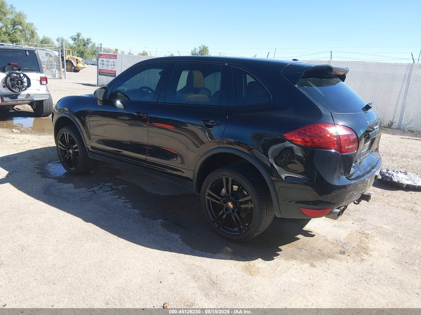 2012 Porsche Cayenne VIN WP1AB2A29CLA47703 IAAI salvage auction — REAR END, Salvage (Montana), sold $1,825 on 2026-07-15 (photo 3)