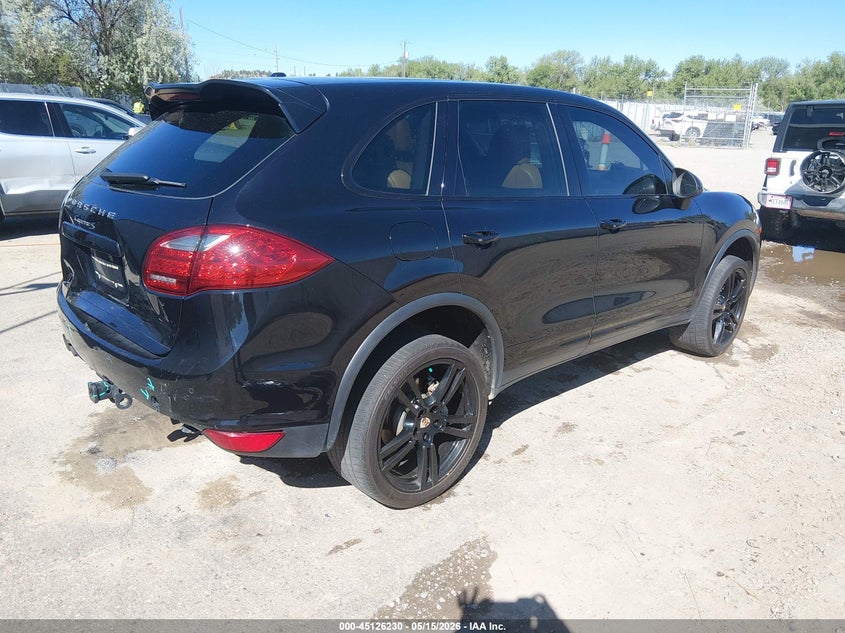 2012 Porsche Cayenne VIN WP1AB2A29CLA47703 IAAI salvage auction — REAR END, Salvage (Montana), sold $1,825 on 2026-07-15 (photo 4)