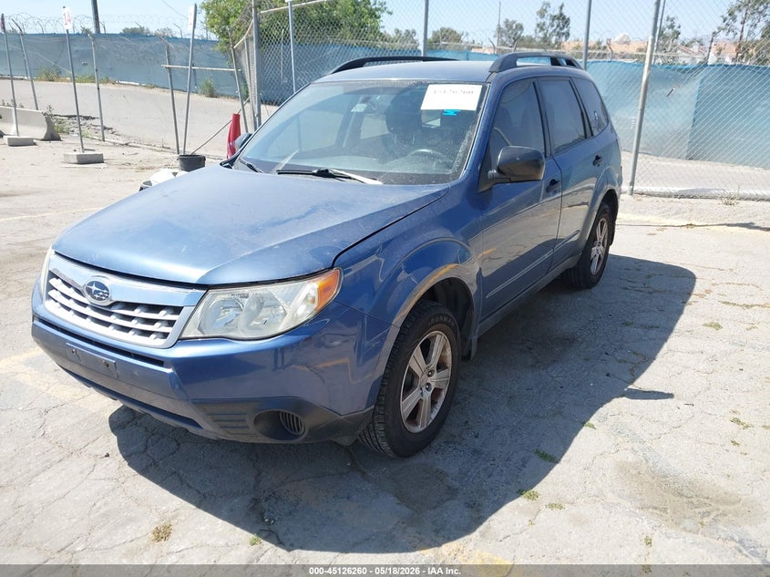 2012 Subaru Forester VIN JF2SHABC9CH423973 IAAI salvage auction — REAR END, Original (Texas), sold $650 on 2026-07-22 (photo 2)