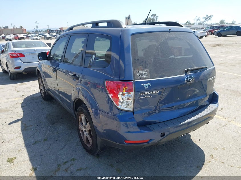 2012 Subaru Forester VIN JF2SHABC9CH423973 IAAI salvage auction — REAR END, Original (Texas), sold $650 on 2026-07-22 (photo 3)