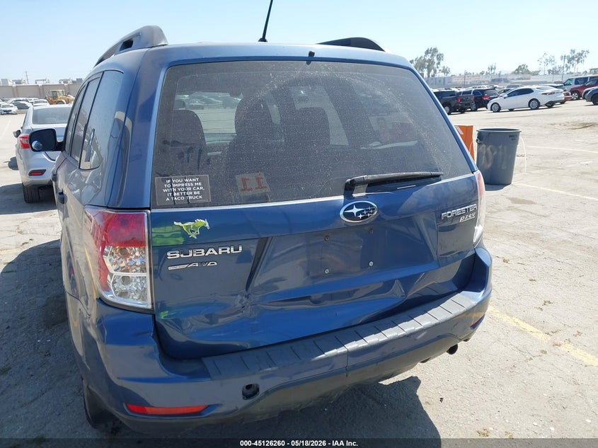 2012 Subaru Forester VIN JF2SHABC9CH423973 IAAI salvage auction — REAR END, Original (Texas), sold $650 on 2026-07-22 (photo 6)