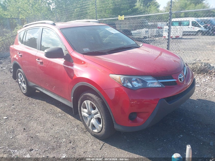 2015 Toyota Rav 4 VIN JTMBFREV2FD141587 IAAI salvage auction — REAR END, Salvage (Massachusetts), sold $3,250 on 2026-07-17 (photo 1)