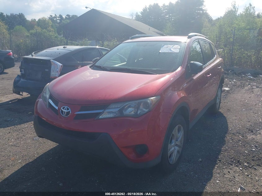 2015 Toyota Rav 4 VIN JTMBFREV2FD141587 IAAI salvage auction — REAR END, Salvage (Massachusetts), sold $3,250 on 2026-07-17 (photo 2)