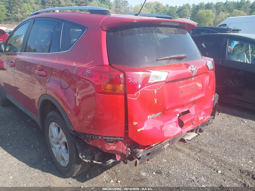 2015 Toyota Rav 4 VIN JTMBFREV2FD141587 IAAI salvage auction — REAR END, Salvage (Massachusetts), sold $3,250 on 2026-07-17 (photo 6)