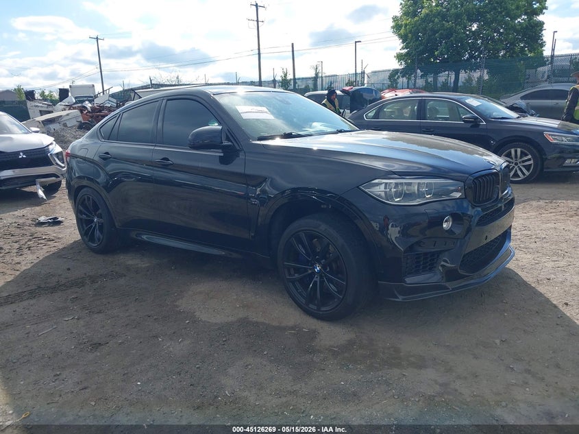 2016 BMW X6 m VIN 5YMKW8C53G0R43336 IAAI salvage auction — REAR END, Salvage (Pennsylvania), sold $12,850 on 2026-07-10 (photo 1)