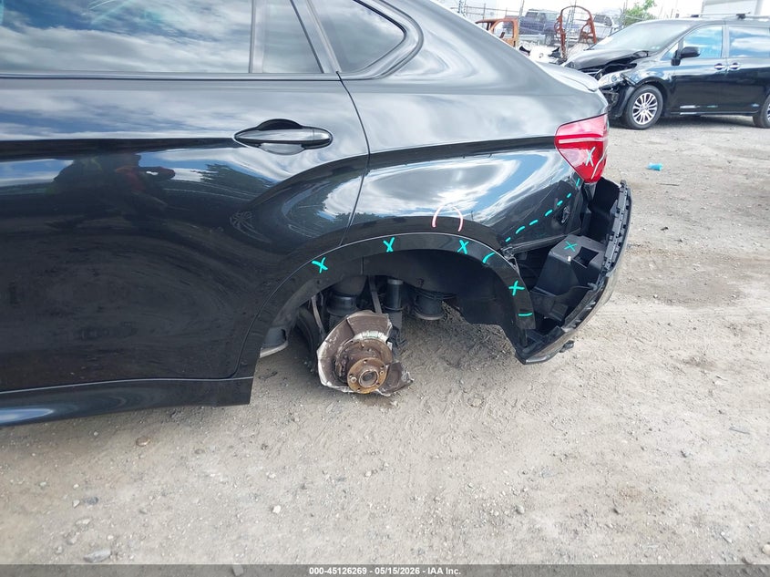 2016 BMW X6 m VIN 5YMKW8C53G0R43336 IAAI salvage auction — REAR END, Salvage (Pennsylvania), sold $12,850 on 2026-07-10 (photo 6)