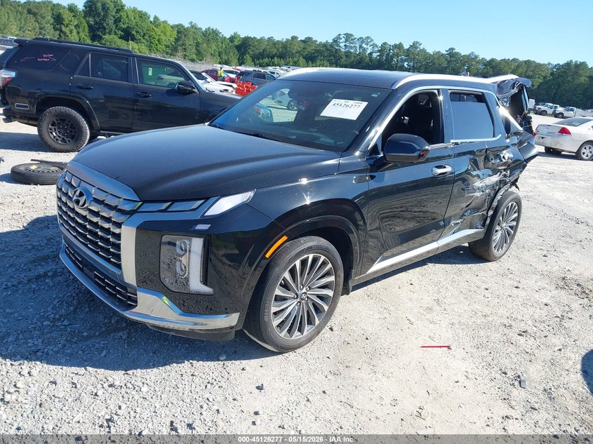2024 Hyundai Palisade VIN KM8R7DGE8RU677519 IAAI salvage auction — REAR END, Salvage (North Carolina), sold $225 on 2026-07-28 (photo 2)