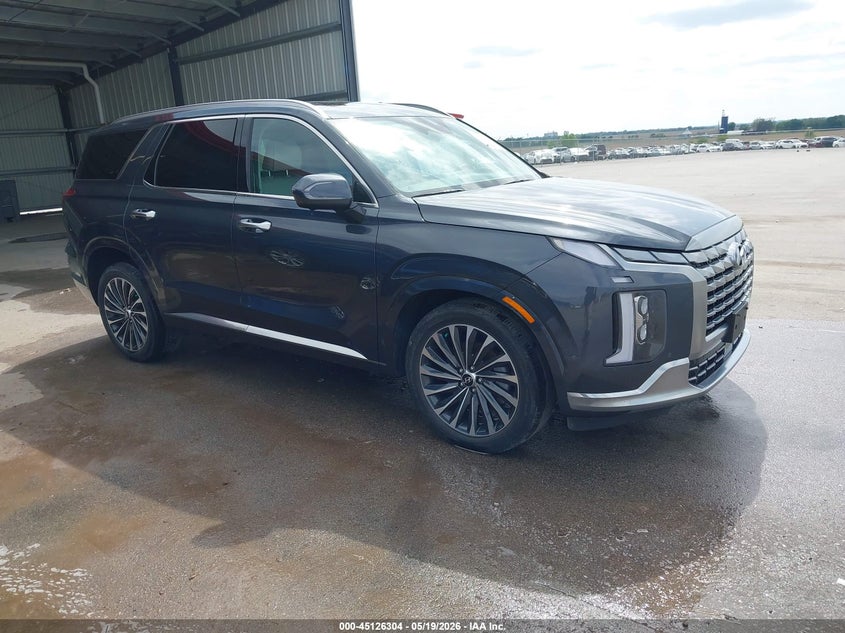 2024 Hyundai Palisade VIN KM8R7DGE7RU666463 IAAI salvage auction — SIDE, Salvage (Nebraska), sold $12,500 on 2026-07-24 (photo 1)