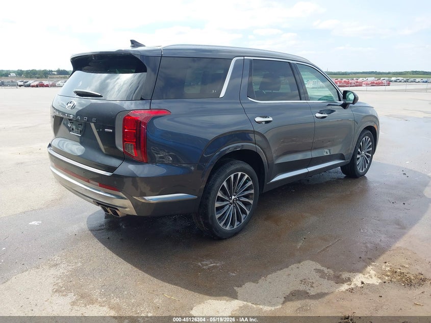 2024 Hyundai Palisade VIN KM8R7DGE7RU666463 IAAI salvage auction — SIDE, Salvage (Nebraska), sold $12,500 on 2026-07-24 (photo 4)
