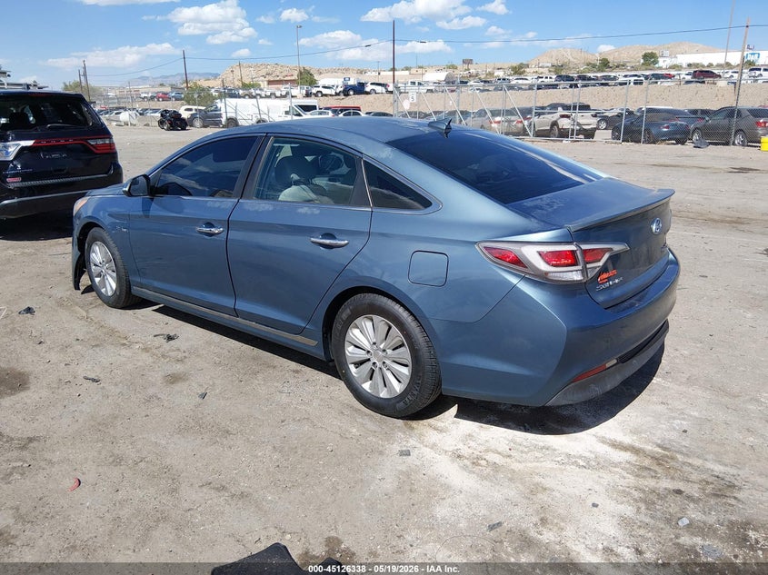 2016 Hyundai Sonata VIN KMHE24L15GA035306 IAAI salvage auction — FRONT END, Salvage (New Mexico), sold $900 on 2026-07-20 (photo 3)