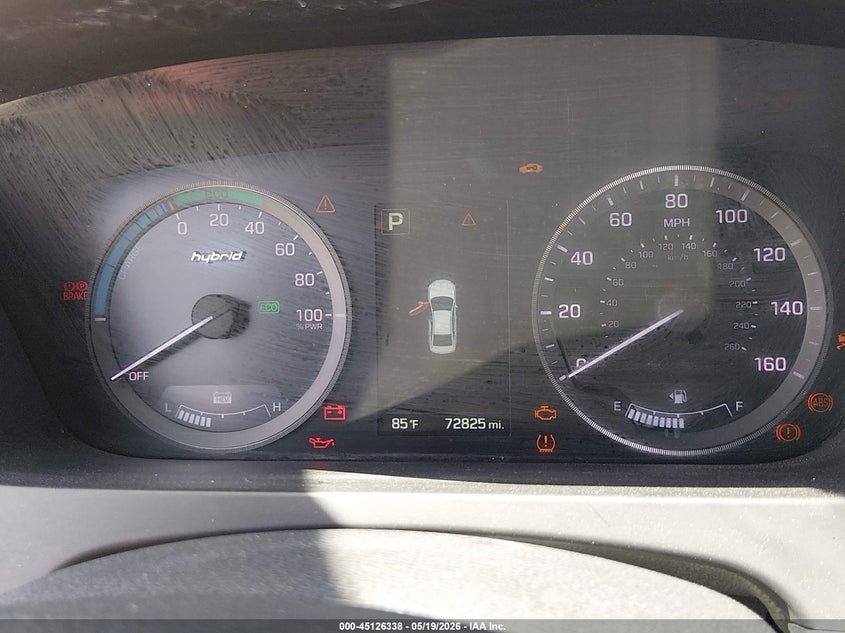2016 Hyundai Sonata VIN KMHE24L15GA035306 IAAI salvage auction — FRONT END, Salvage (New Mexico), sold $900 on 2026-07-20 (photo 7)
