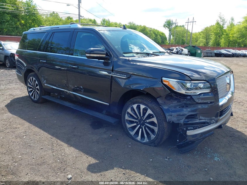 2023 Lincoln Navigator VIN 5LMJJ3LGXPEL05989 IAAI salvage auction — FRONT END, Salvage (Idaho), sold $14,100 on 2026-07-24 (photo 1)