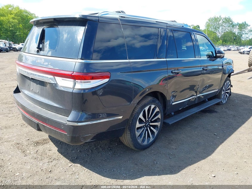 2023 Lincoln Navigator VIN 5LMJJ3LGXPEL05989 IAAI salvage auction — FRONT END, Salvage (Idaho), sold $14,100 on 2026-07-24 (photo 4)