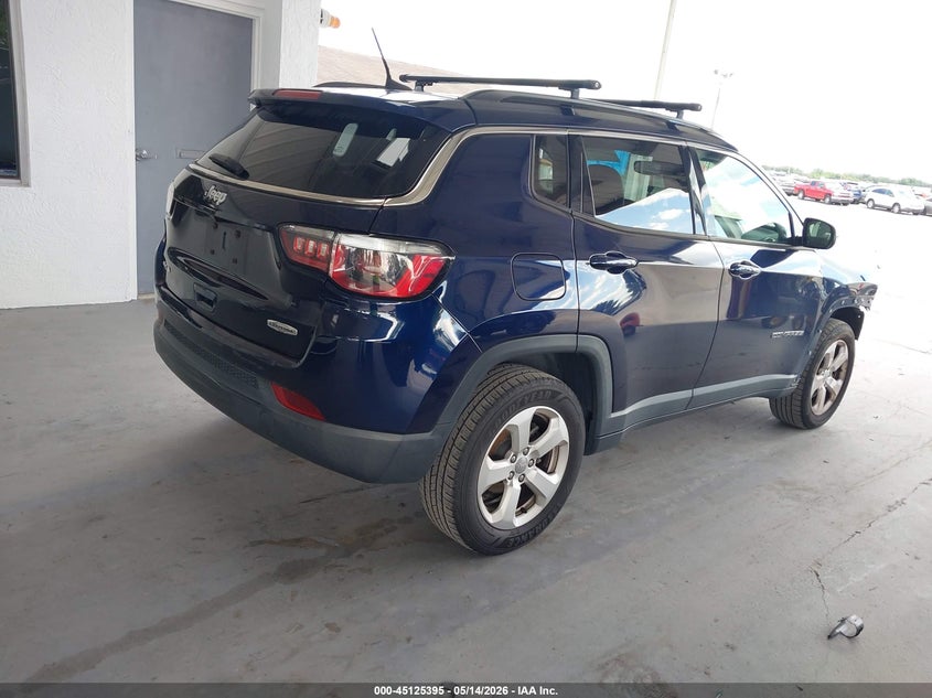 2018 Jeep Compass VIN 3C4NJDBB7JT239400 IAAI salvage auction — FRONT END, Rebuildable (Florida), sold $1,950 on 2026-07-24 (photo 4)