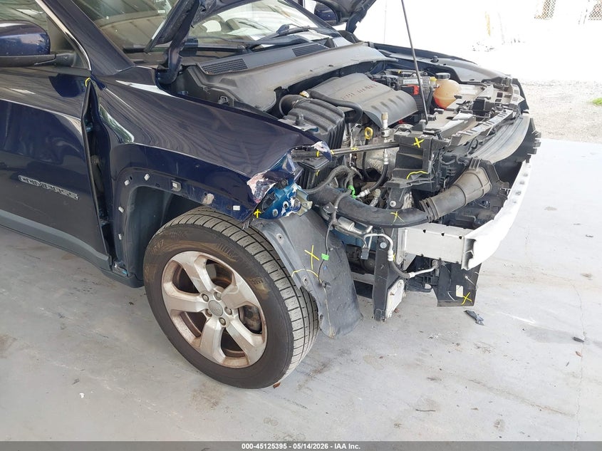 2018 Jeep Compass VIN 3C4NJDBB7JT239400 IAAI salvage auction — FRONT END, Rebuildable (Florida), sold $1,950 on 2026-07-24 (photo 6)