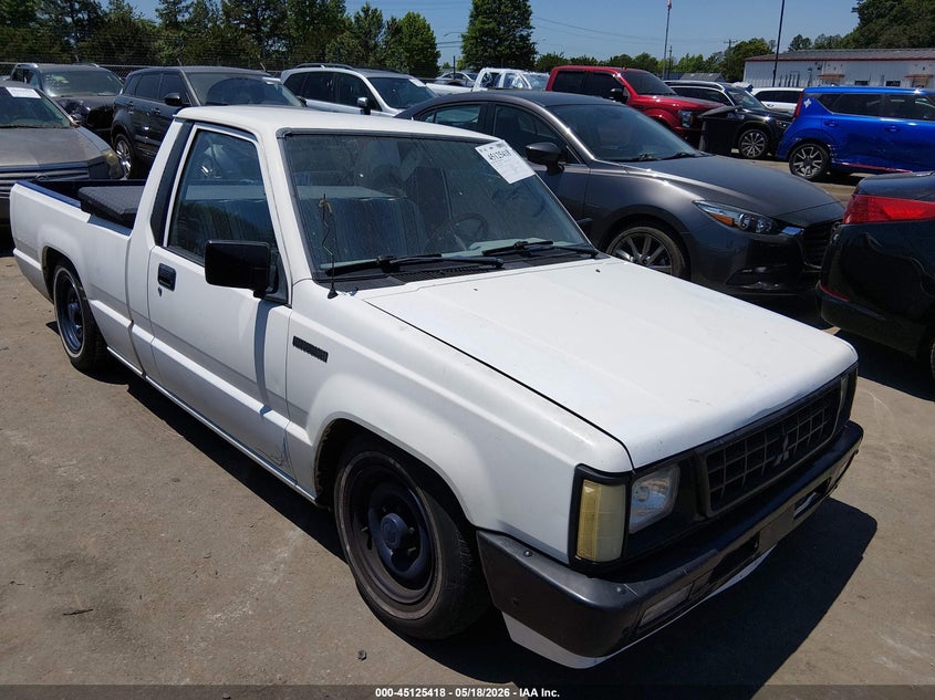 1991 Mitsubishi Mighty max / s VIN JA7FL24W1MP003088 IAAI salvage auction — LEFT SIDE, Salvage (North Carolina), sold $450 on 2026-07-29 (photo 1)