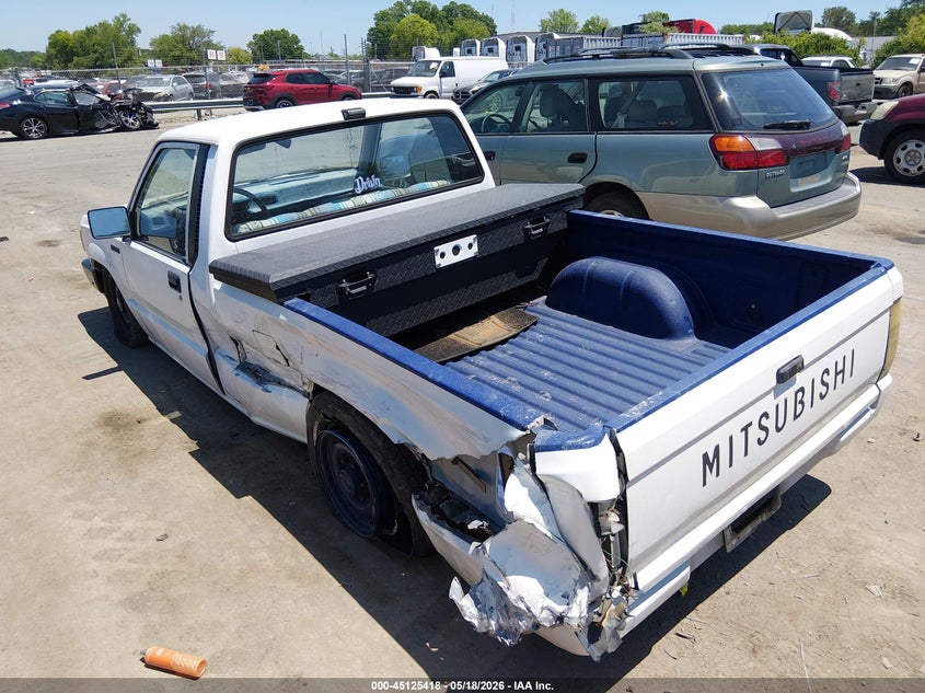 1991 Mitsubishi Mighty max / s VIN JA7FL24W1MP003088 IAAI salvage auction — LEFT SIDE, Salvage (North Carolina), sold $450 on 2026-07-29 (photo 3)