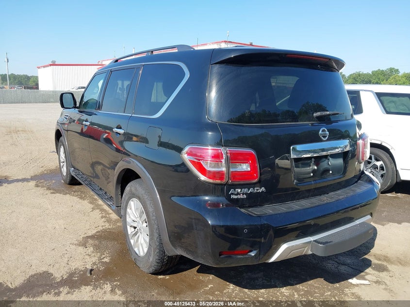 2017 Nissan Armada VIN JN8AY2NC7H9508330 IAAI salvage auction — FRONT END, Salvage - Greater Than 75% (Maryland), sold $3,700 on 2026-07-22 (photo 3)