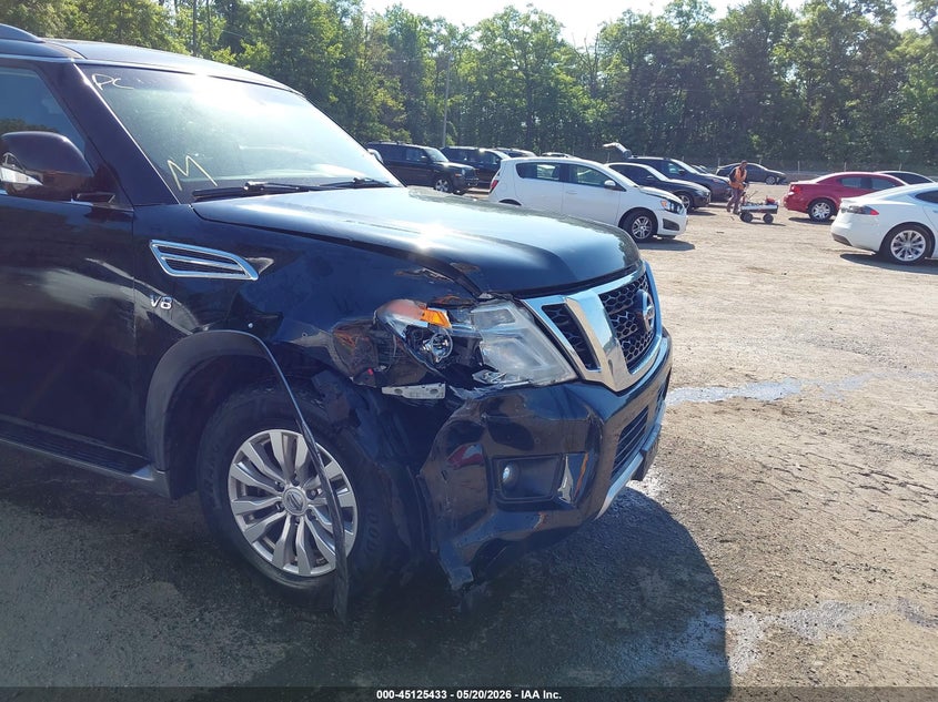 2017 Nissan Armada VIN JN8AY2NC7H9508330 IAAI salvage auction — FRONT END, Salvage - Greater Than 75% (Maryland), sold $3,700 on 2026-07-22 (photo 6)