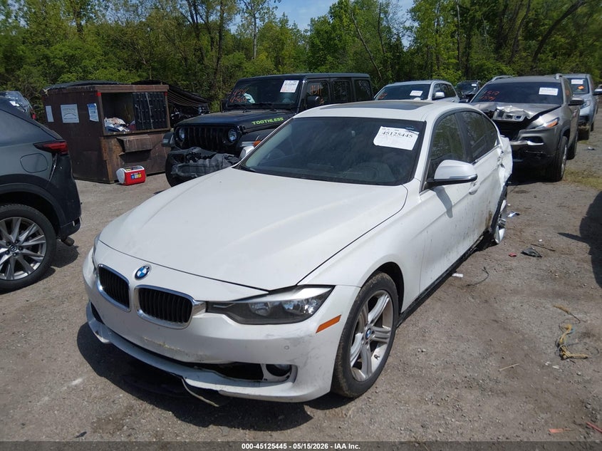 2015 BMW 3er VIN WBA3A5G58FNS82261 IAAI salvage auction — LEFT SIDE, Salvage (Ohio), sold $1,350 on 2026-07-28 (photo 2)