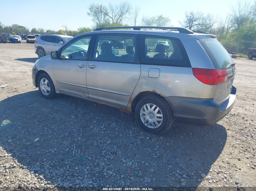 2006 Toyota Sienna VIN 5TDZA23C86S553958 IAAI salvage auction — NORMAL WEAR, Clear-Endorsement (Wisconsin), sold $550 on 2026-07-16 (photo 3)