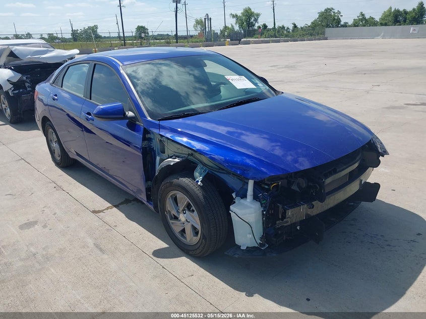 2025 Hyundai Elantra VIN KMHLL4DG5SU060107 IAAI salvage auction — FRONT END, Original (Texas), sold $8,100 on 2026-07-31 (photo 1)
