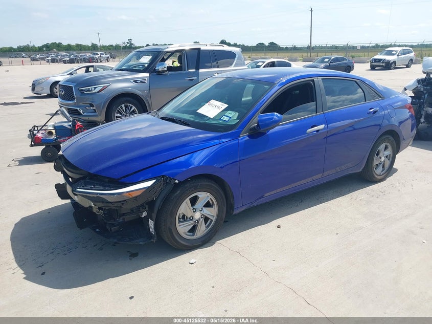 2025 Hyundai Elantra VIN KMHLL4DG5SU060107 IAAI salvage auction — FRONT END, Original (Texas), sold $8,100 on 2026-07-31 (photo 2)