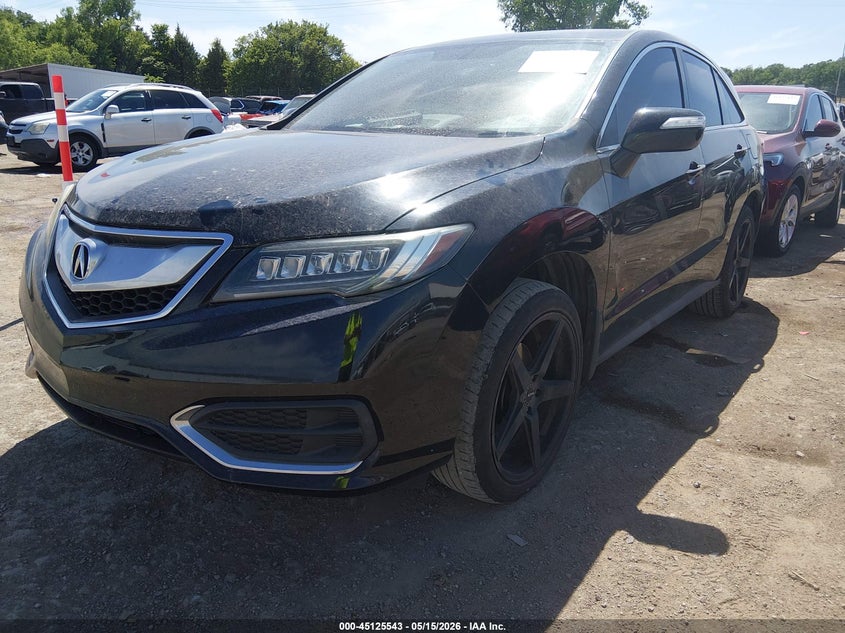 2016 Acura Rdx VIN 5J8TB3H5XGL016404 IAAI salvage auction — REAR END, Clear (Oklahoma), sold $4,050 on 2026-07-29 (photo 2)