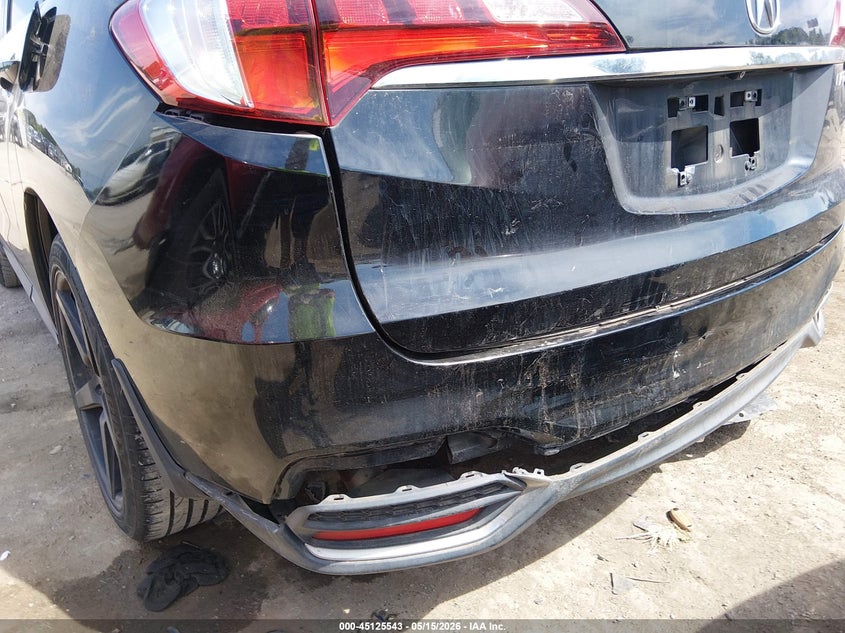 2016 Acura Rdx VIN 5J8TB3H5XGL016404 IAAI salvage auction — REAR END, Clear (Oklahoma), sold $4,050 on 2026-07-29 (photo 6)