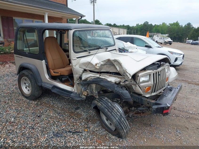 1995 Jeep Wrangler / VIN 1J4FY29S0SP266934 IAAI salvage auction — FRONT END, Salvage (North Carolina), sold $300 on 2026-07-06 (photo 1)