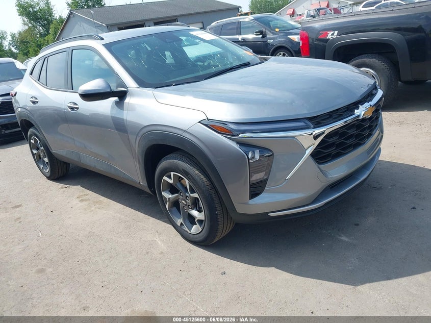 2025 Chevrolet Trax VIN KL77LHEP7SC023736 IAAI salvage auction — HAIL, Salvage Title, sold $9,000 on 2026-07-14 (photo 1)