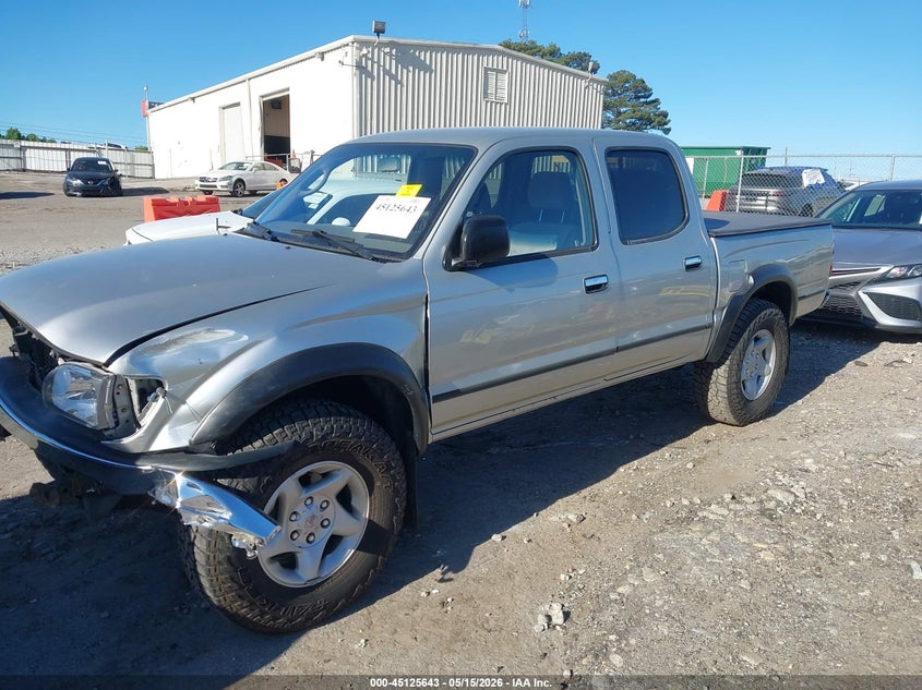 2003 Toyota Tacoma VIN 5TEHN72N53Z151541 IAAI salvage auction — FRONT END, Salvage (Georgia), sold $5,500 on 2026-07-15 (photo 2)