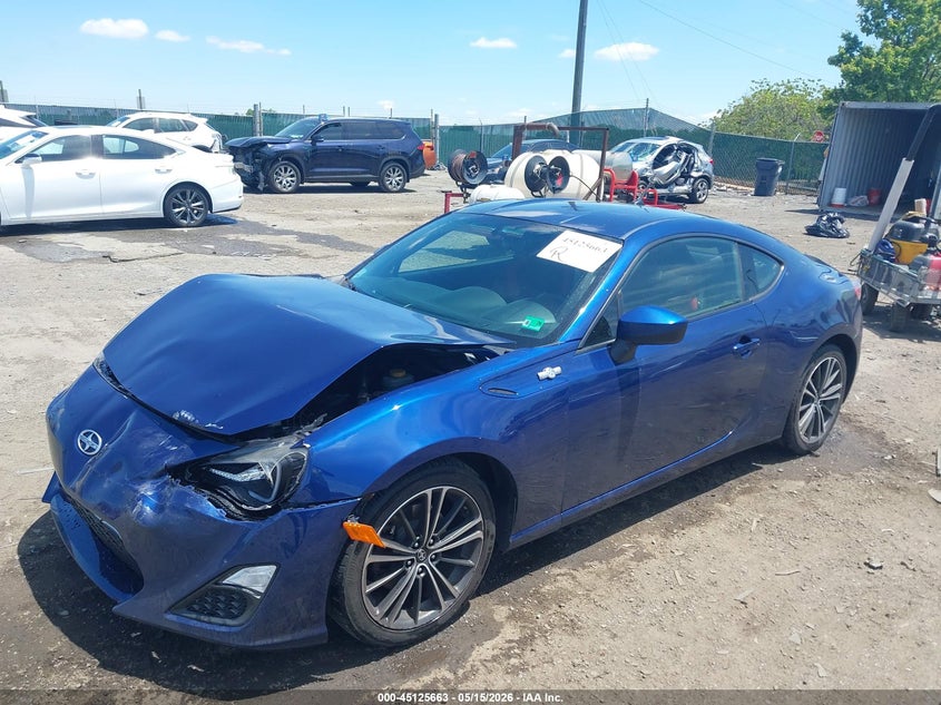 2013 Scion Fr-s VIN JF1ZNAA11D2722860 IAAI salvage auction — FRONT END, Salvage (Virginia), sold $1,450 on 2026-07-19 (photo 2)