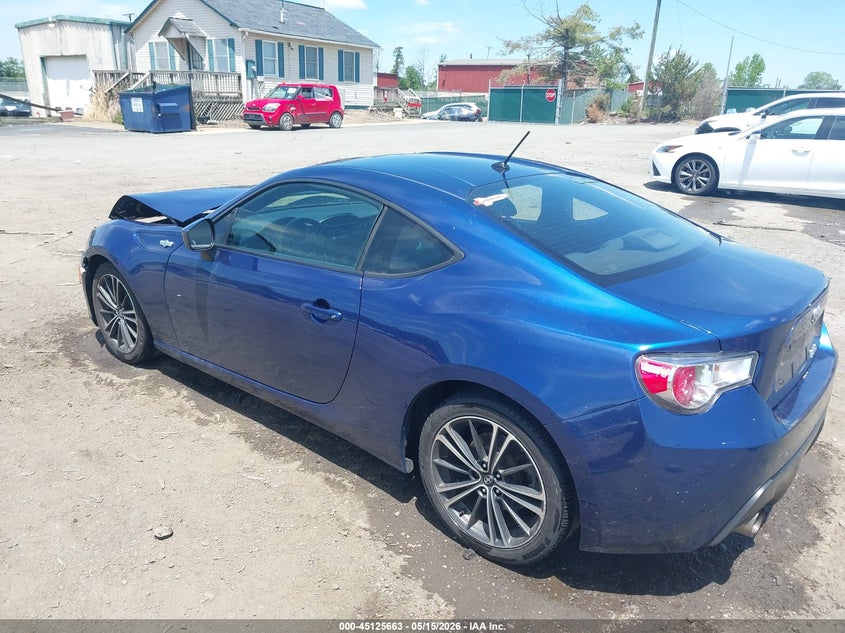 2013 Scion Fr-s VIN JF1ZNAA11D2722860 IAAI salvage auction — FRONT END, Salvage (Virginia), sold $1,450 on 2026-07-19 (photo 3)