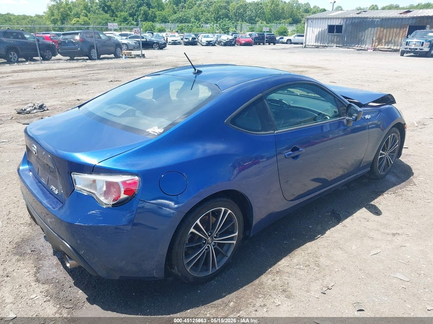 2013 Scion Fr-s VIN JF1ZNAA11D2722860 IAAI salvage auction — FRONT END, Salvage (Virginia), sold $1,450 on 2026-07-19 (photo 4)
