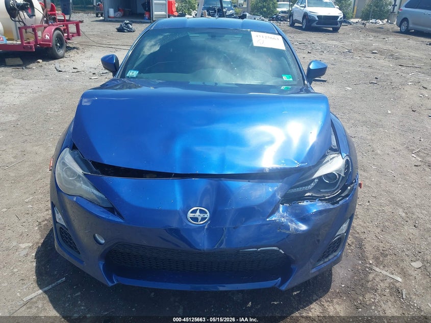 2013 Scion Fr-s VIN JF1ZNAA11D2722860 IAAI salvage auction — FRONT END, Salvage (Virginia), sold $1,450 on 2026-07-19 (photo 6)