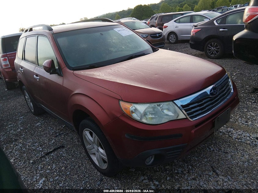 2010 Subaru Forester VIN JF2SH6CC4AH761693 IAAI salvage auction — LEFT FRONT, Salvage (Idaho), sold $1,200 on 2026-07-09 (photo 1)