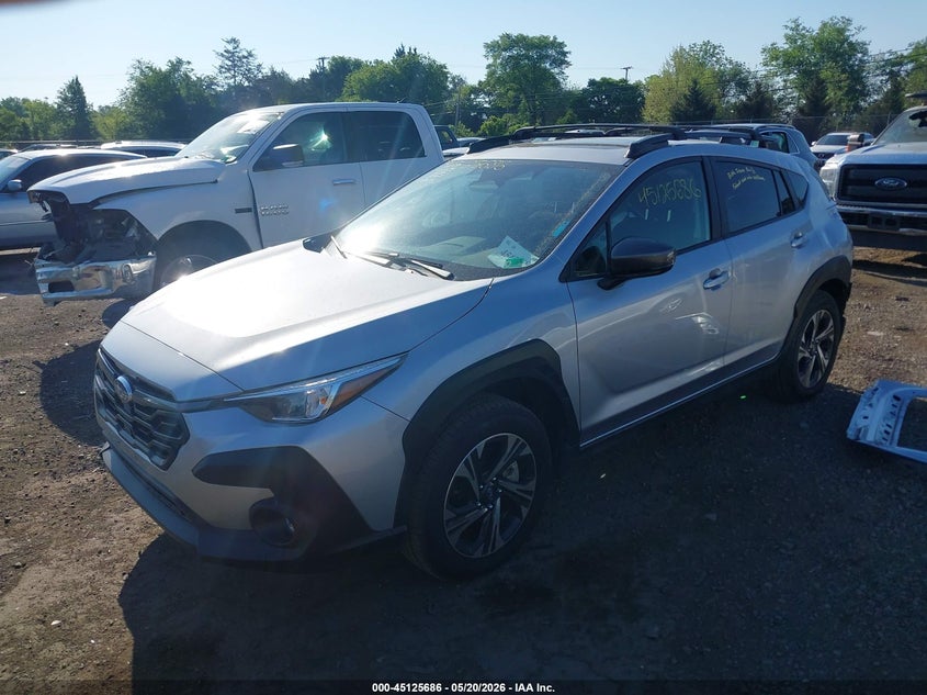 2025 Subaru Xv VIN JF2GUHDC1SH291426 IAAI salvage auction — REAR END, Salvage (Virginia), sold $8,200 on 2026-07-21 (photo 2)