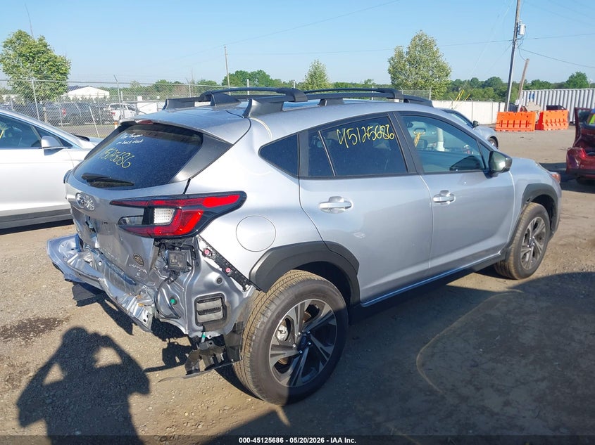 2025 Subaru Xv VIN JF2GUHDC1SH291426 IAAI salvage auction — REAR END, Salvage (Virginia), sold $8,200 on 2026-07-21 (photo 4)