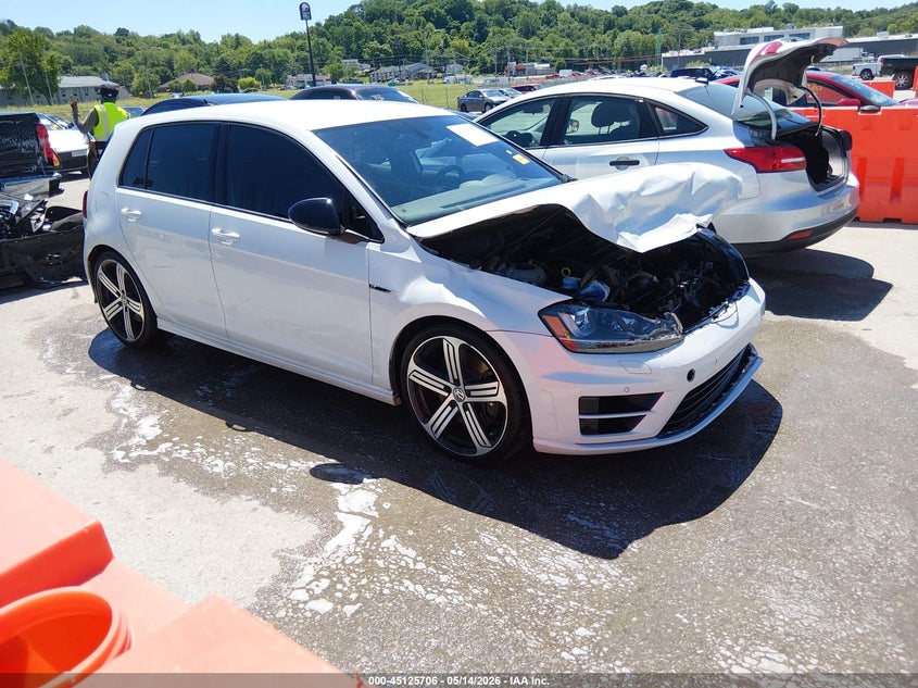2015 Volkswagen Golf r VIN WVWLF7AU4FW237456 IAAI salvage auction — FRONT END, Salvage (Missouri), sold $3,850 on 2026-07-07 (photo 1)