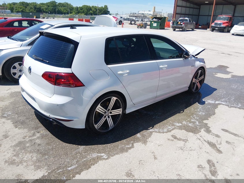 2015 Volkswagen Golf r VIN WVWLF7AU4FW237456 IAAI salvage auction — FRONT END, Salvage (Missouri), sold $3,850 on 2026-07-07 (photo 4)