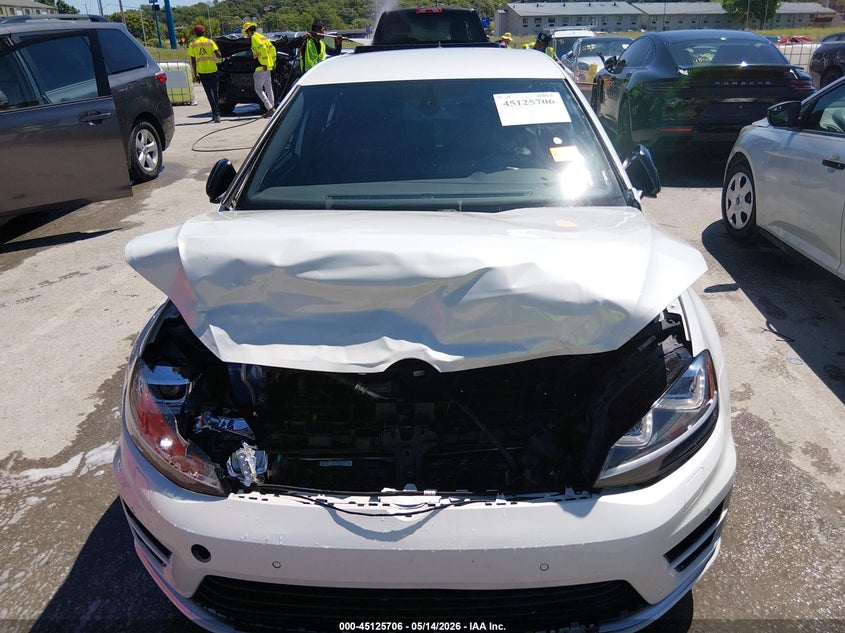 2015 Volkswagen Golf r VIN WVWLF7AU4FW237456 IAAI salvage auction — FRONT END, Salvage (Missouri), sold $3,850 on 2026-07-07 (photo 6)