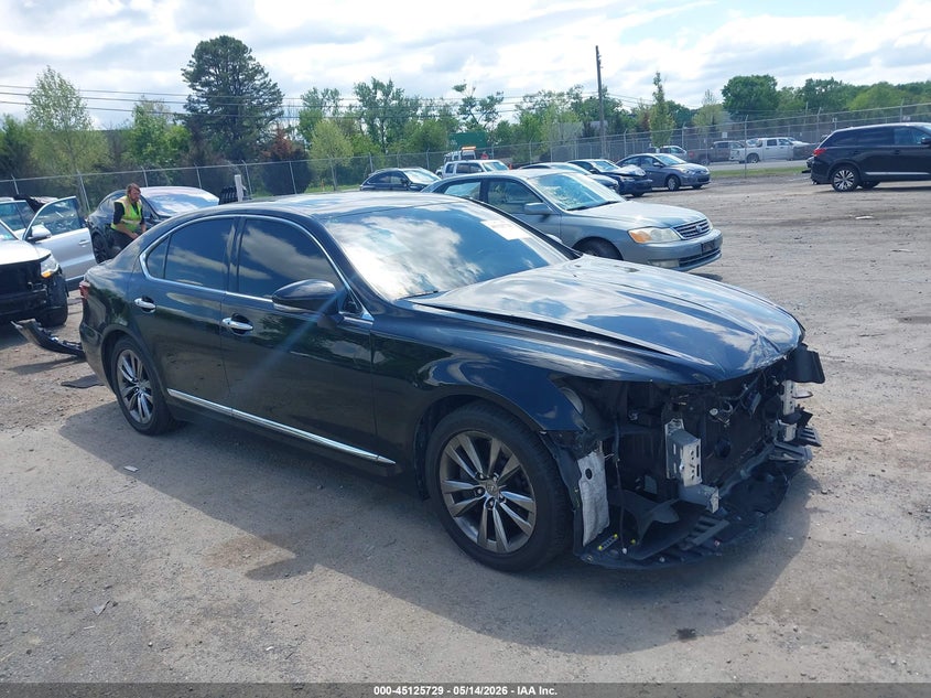 2016 Lexus Ls VIN JTHCL5EF8G5027067 IAAI salvage auction — FRONT END, Salvage - Greater Than 75% (Maryland), sold $6,675 on 2026-07-28 (photo 1)