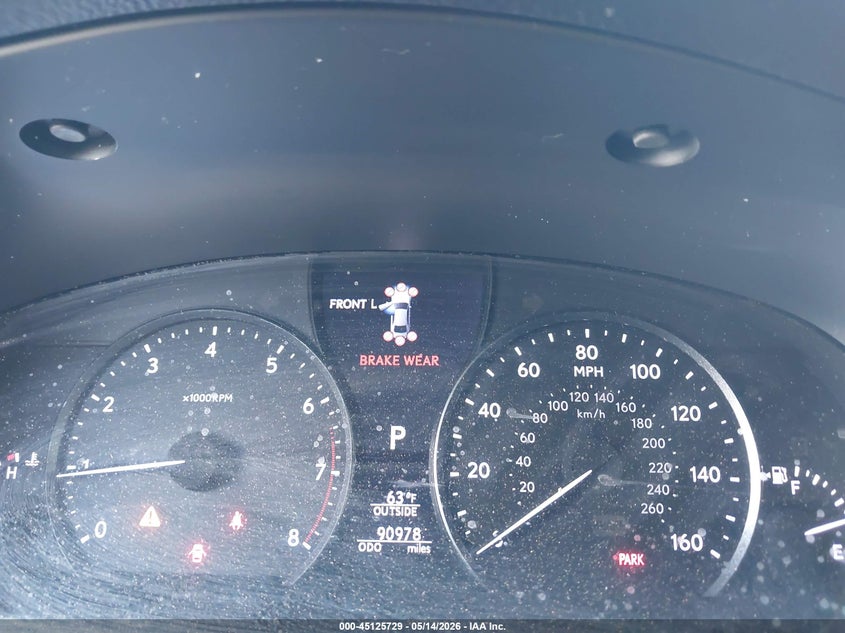 2016 Lexus Ls VIN JTHCL5EF8G5027067 IAAI salvage auction — FRONT END, Salvage - Greater Than 75% (Maryland), sold $6,675 on 2026-07-28 (photo 7)
