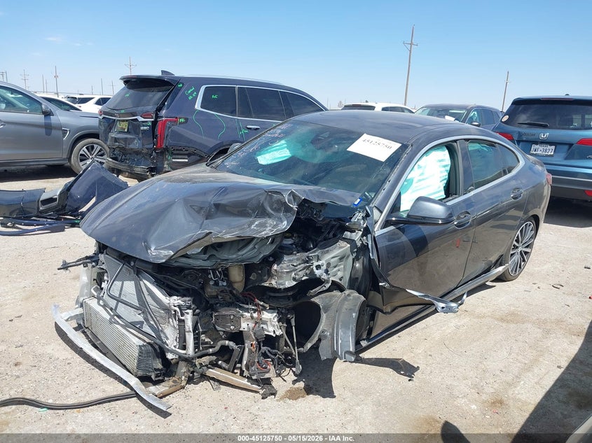 2021 BMW 2er VIN WBA73AK02M7G90369 IAAI salvage auction — FRONT END, Salvage (Texas), sold $2,400 on 2026-07-28 (photo 2)