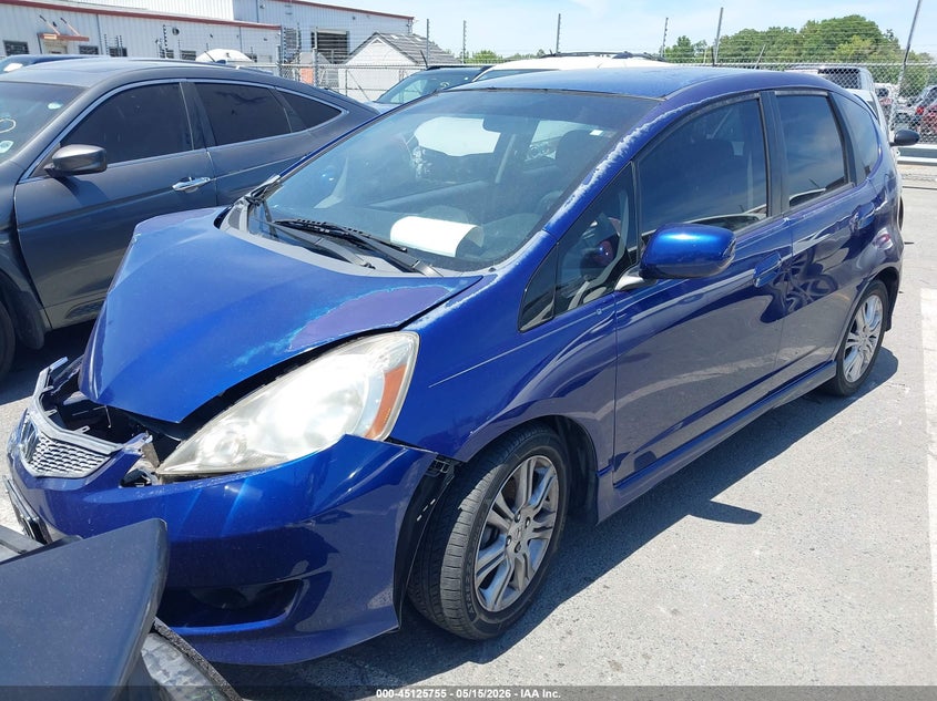 2009 Honda Fit VIN JHMGE88479S031221 IAAI salvage auction — FRONT END, Salvage (North Carolina), sold $875 on 2026-07-13 (photo 2)