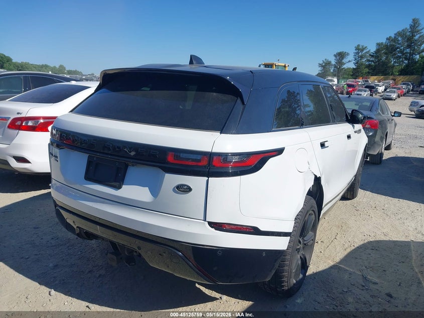 2021 Land rover Range rover velar VIN SALYT2EXXMA307180 IAAI salvage auction — RIGHT SIDE, Salvage (Georgia), sold $17,000 on 2026-07-28 (photo 4)