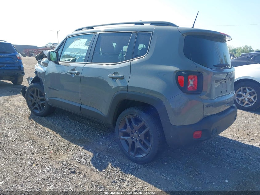 2021 Jeep Renegade VIN ZACNJDBB2MPN36857 IAAI salvage auction — FRONT END, Scrap (Michigan), sold $1,550 on 2026-08-13 (photo 3)