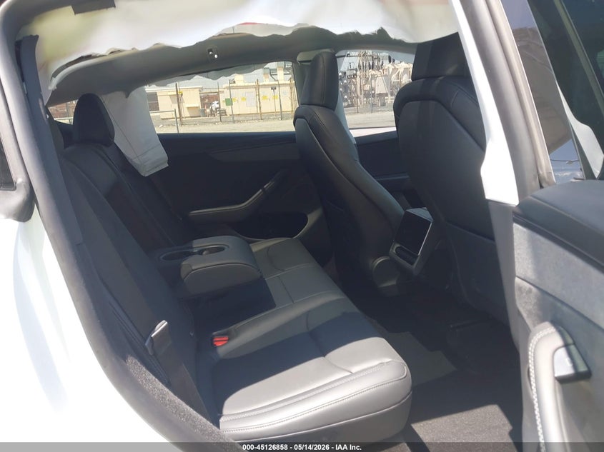 2026 Tesla Model y VIN 7SAYGDED3TF459758 IAAI salvage auction — FRONT END, Salvage (California), sold $15,600 on 2026-07-30 (photo 8)