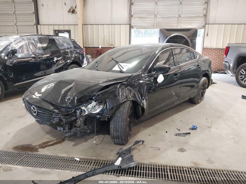 2016 Mazda 6 VIN JM1GJ1V51G1447575 IAAI salvage auction — FRONT END, Salvage (North Carolina), sold $775 on 2026-07-16 (photo 2)